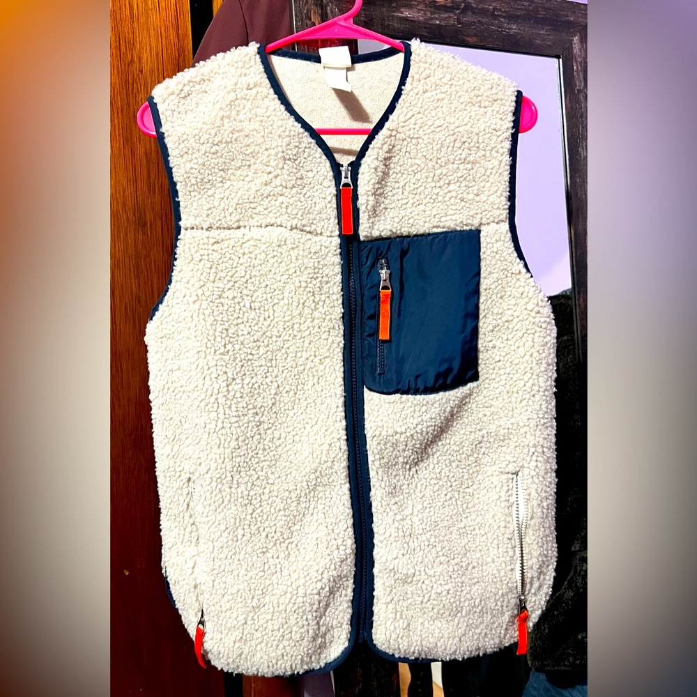 H&M Faux Shearling Vest